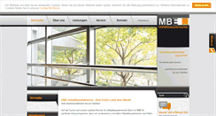 Desktop Screenshot of mbe-nw.de